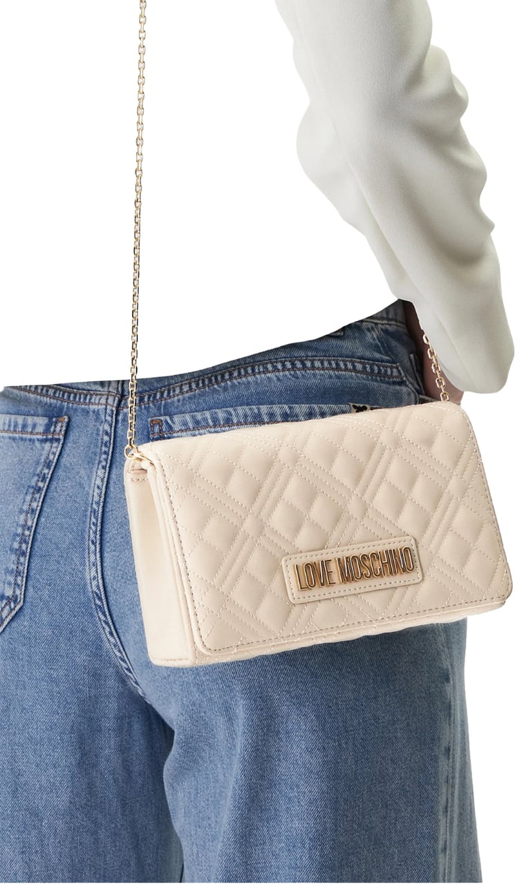 Love Moschino Bags Ivory Wit