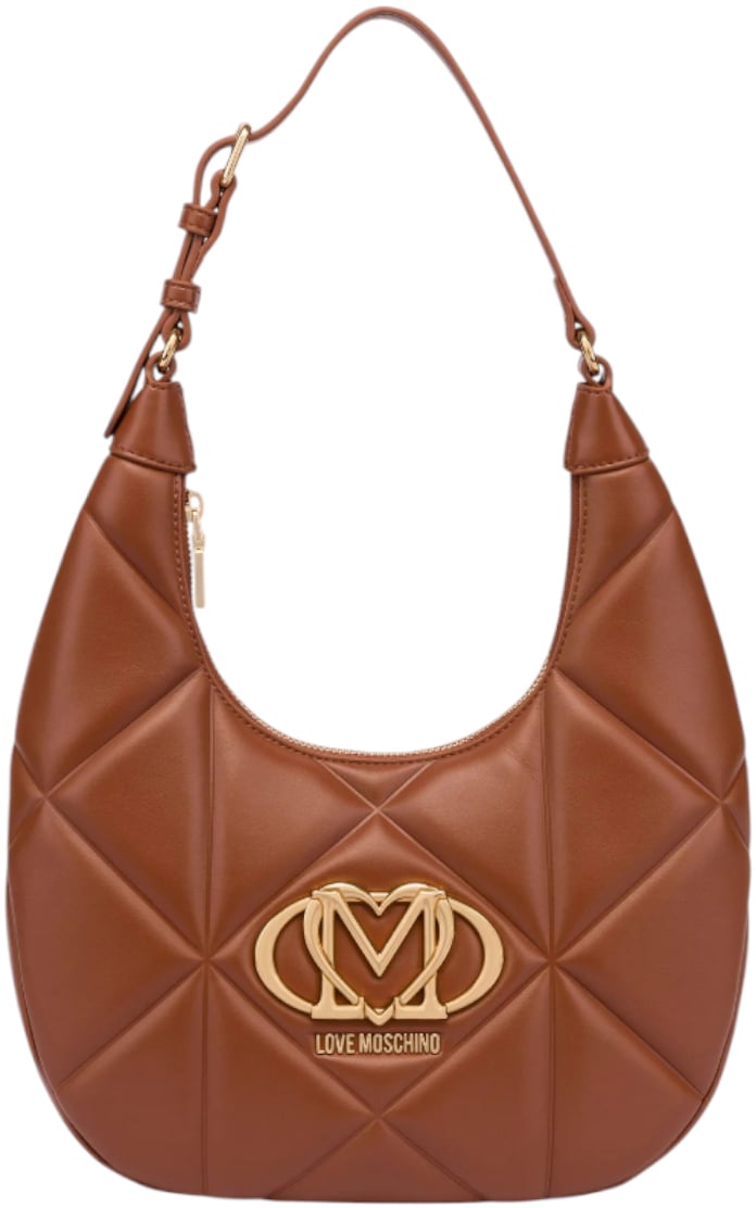 Love Moschino Bags Castagna Bruin