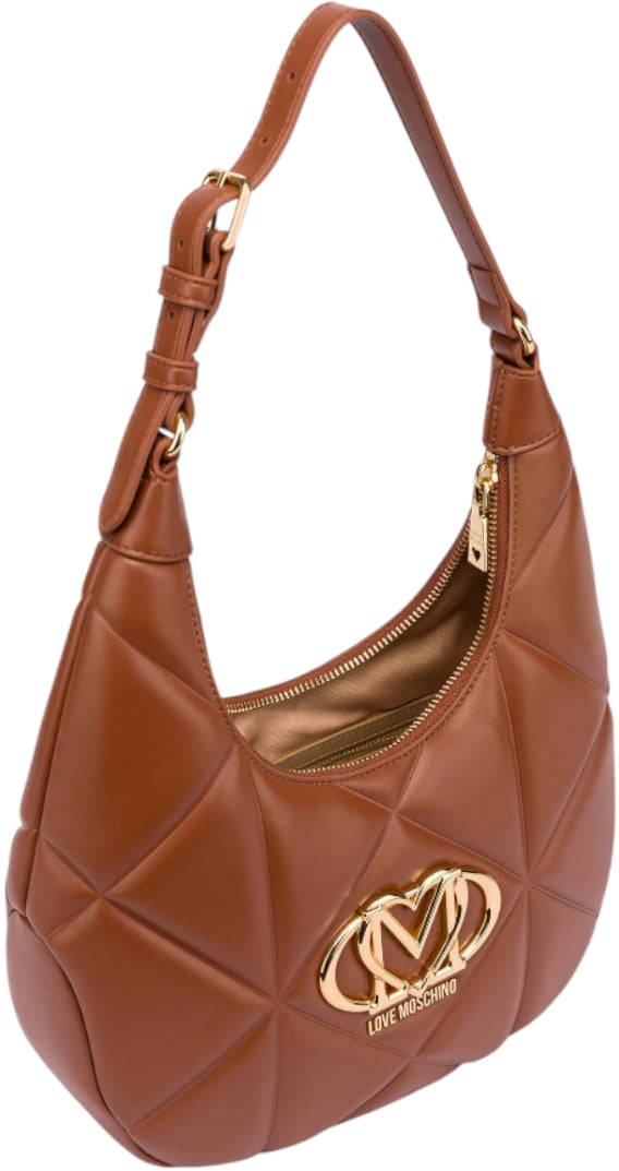 Love Moschino Bags Castagna Bruin