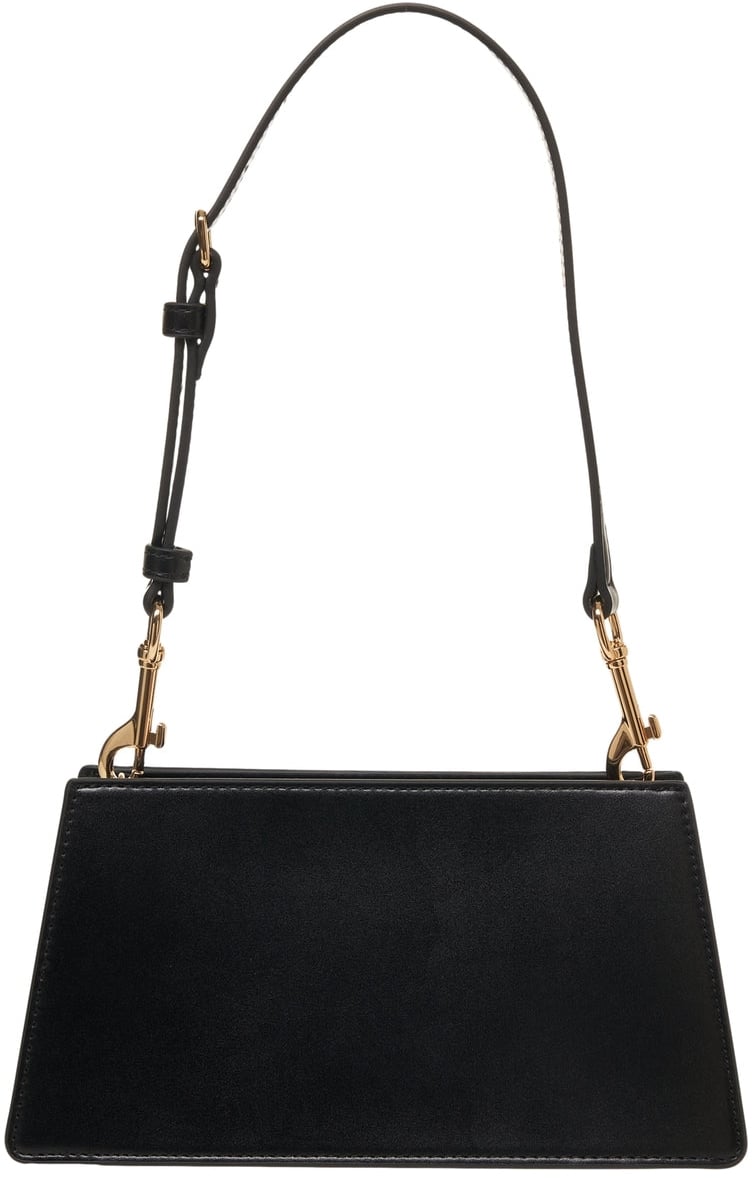 Love Moschino Shoulderbag with logo lettering Zwart