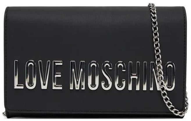 Love Moschino Bags Nero/Nickel Zwart