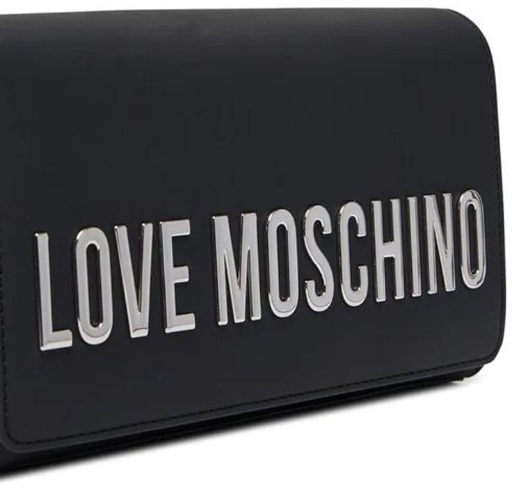 Love Moschino Bags Nero/Nickel Zwart