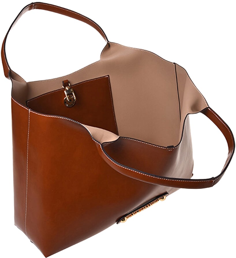Love Moschino Bags Leather Brown Bruin