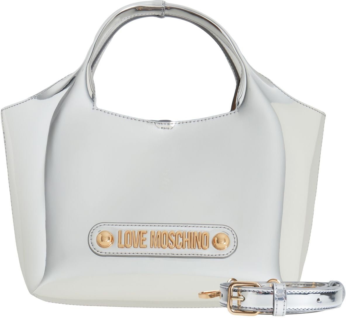 Love Moschino Handbag Zilver