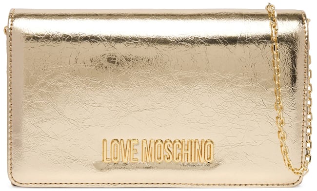 Love Moschino Bags Grey Goud