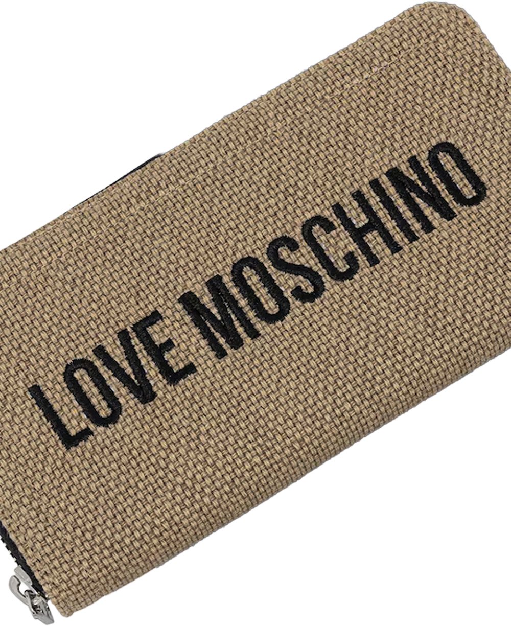Love Moschino Wallets Black Beige