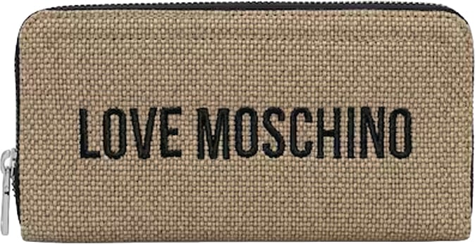 Love Moschino Wallets Black Beige
