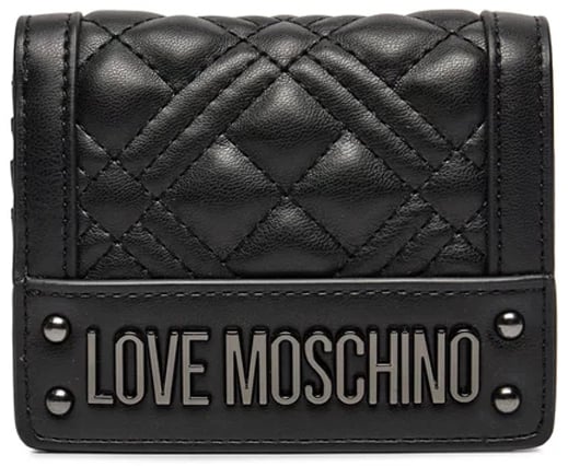 Love Moschino Wallets Nero Nylon Zwart