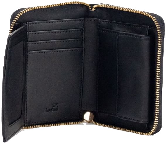 Love Moschino Wallets Black Zwart