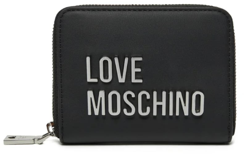 Love Moschino Wallets Neronickel Zwart