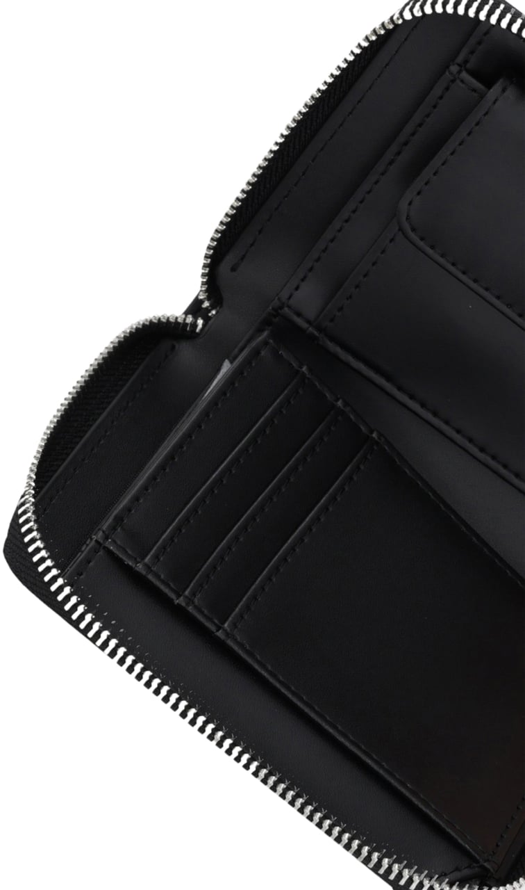Love Moschino Wallets Nero/Nickel Zwart