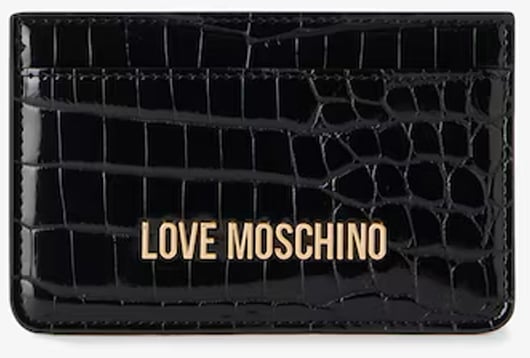 Love Moschino Wallets Black Zwart