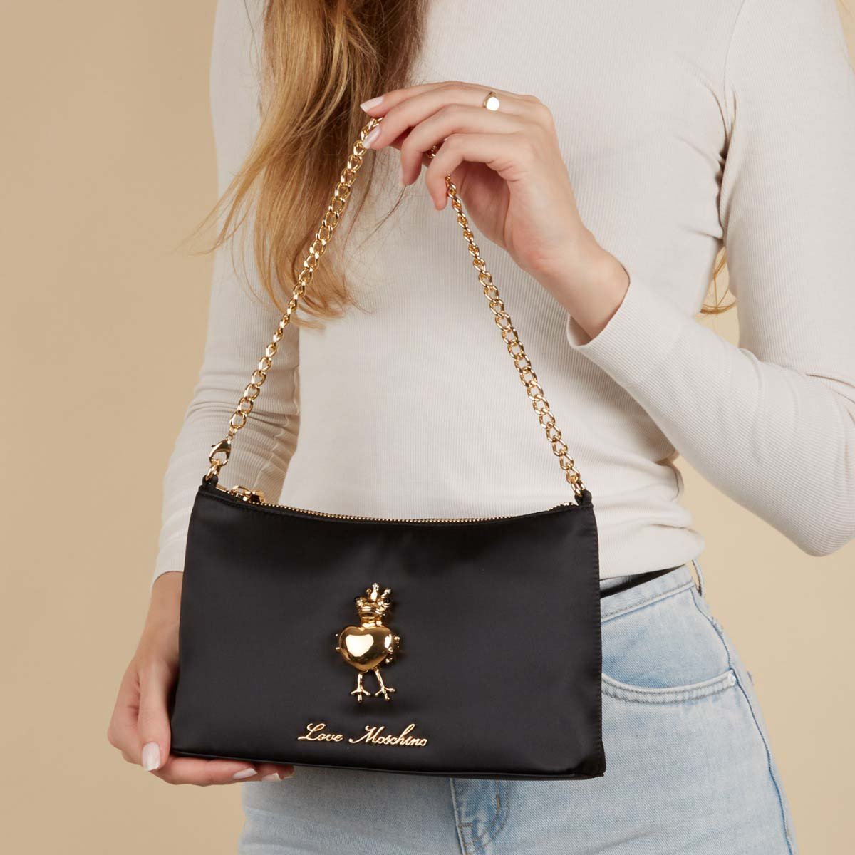 Love Moschino Smart Daily Handtas Zwart