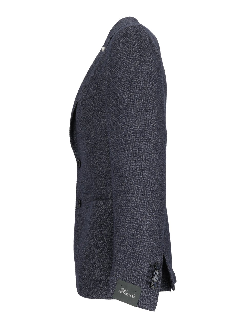 Luigi Bianchi Blue Drop S Structured Tailored Blazer Grijs