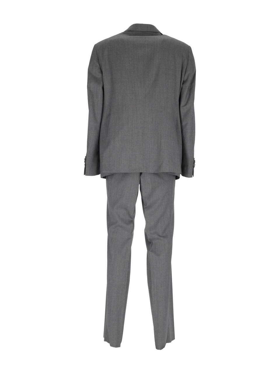 Luigi Bianchi Virgin Wool Suit Grijs