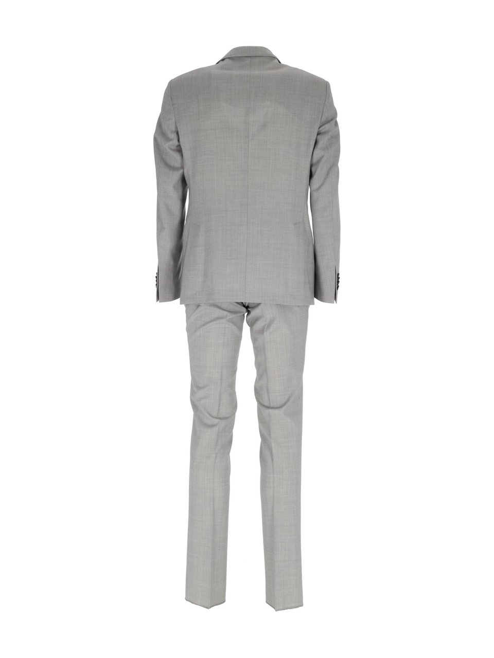 Luigi Bianchi Grey Check Suit Grijs