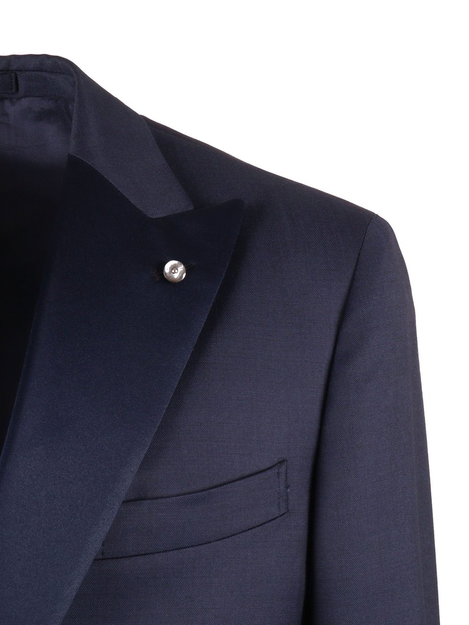 Luigi Bianchi Virgin Wool Suit Zwart