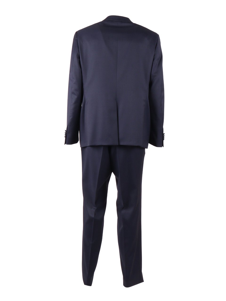 Luigi Bianchi Virgin Wool Suit Zwart