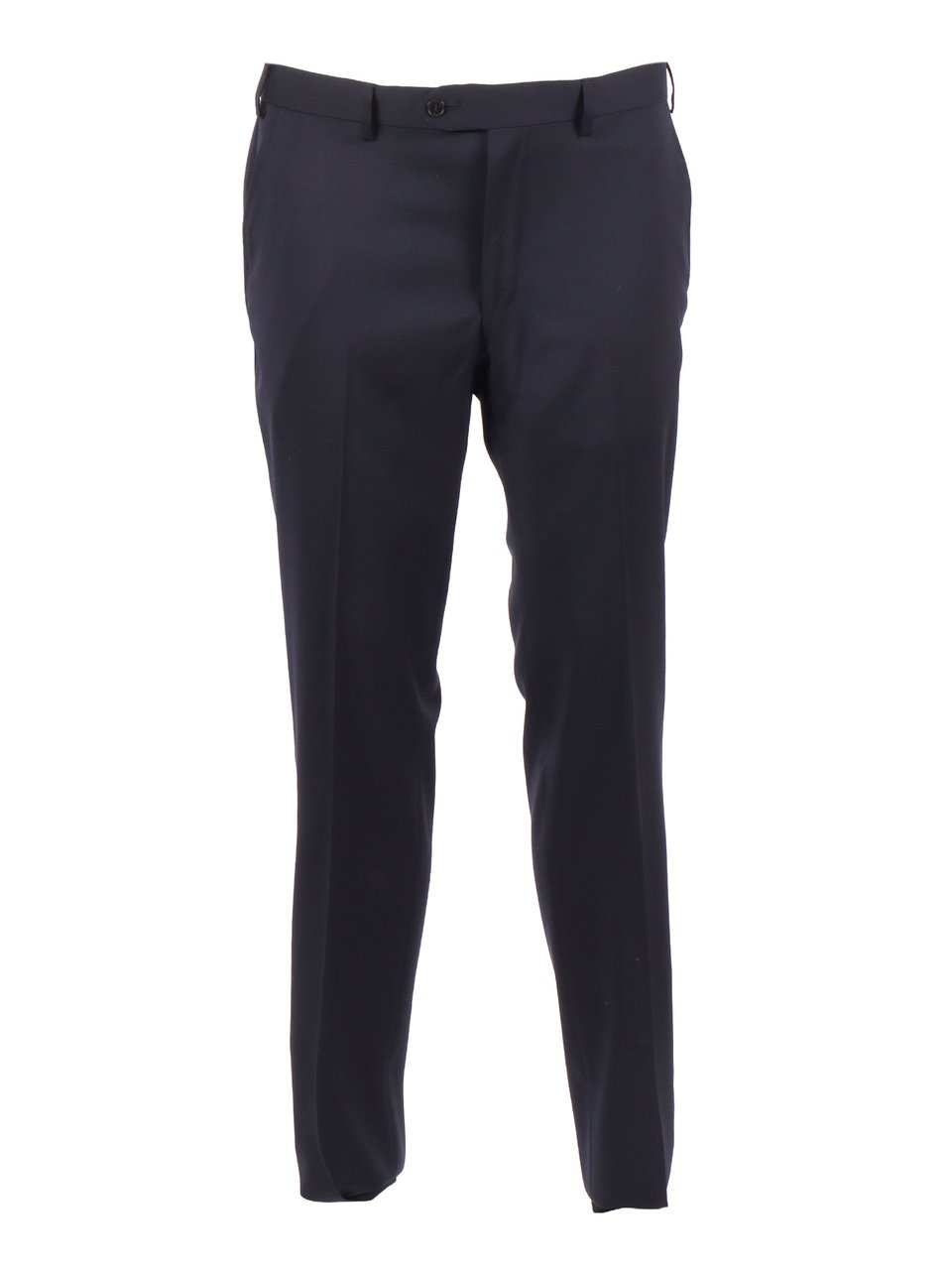 Luigi Bianchi Black Satin Shawl Collar Suit Zwart