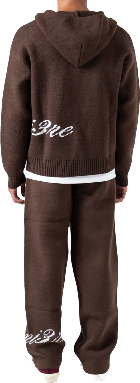 LUMI3RE The Lumi3re Zipper Hoodie Brown Bruin