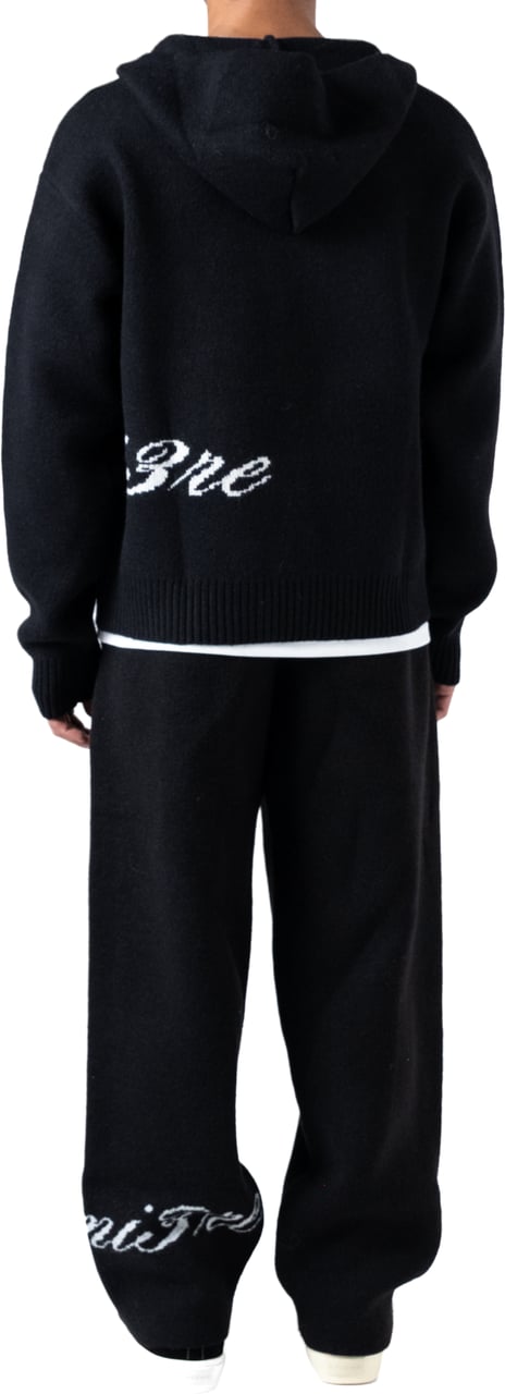 LUMI3RE The Lumi3re Knitted Pants Black Zwart