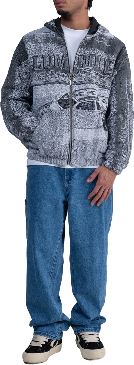 LUMI3RE Lumi3re Racing Jacquard jacket Grijs