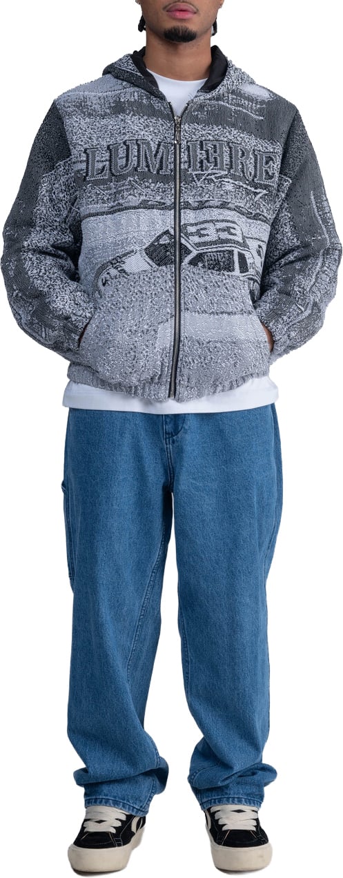 LUMI3RE Lumi3re Racing Jacquard jacket Grijs