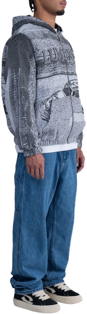 LUMI3RE Lumi3re Racing Jacquard jacket Grijs