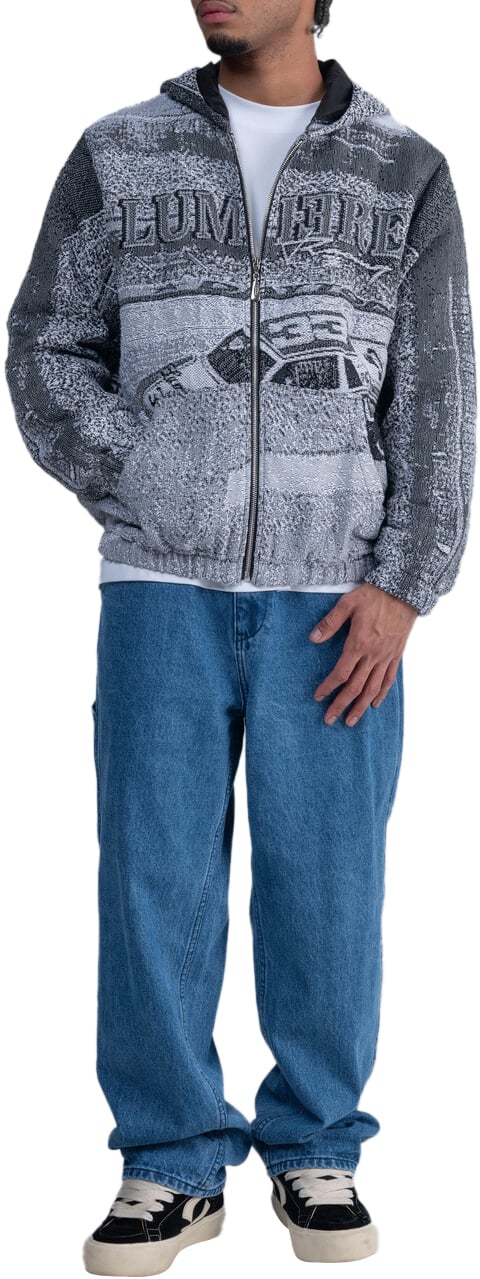 LUMI3RE Lumi3re Racing Jacquard jacket Grijs