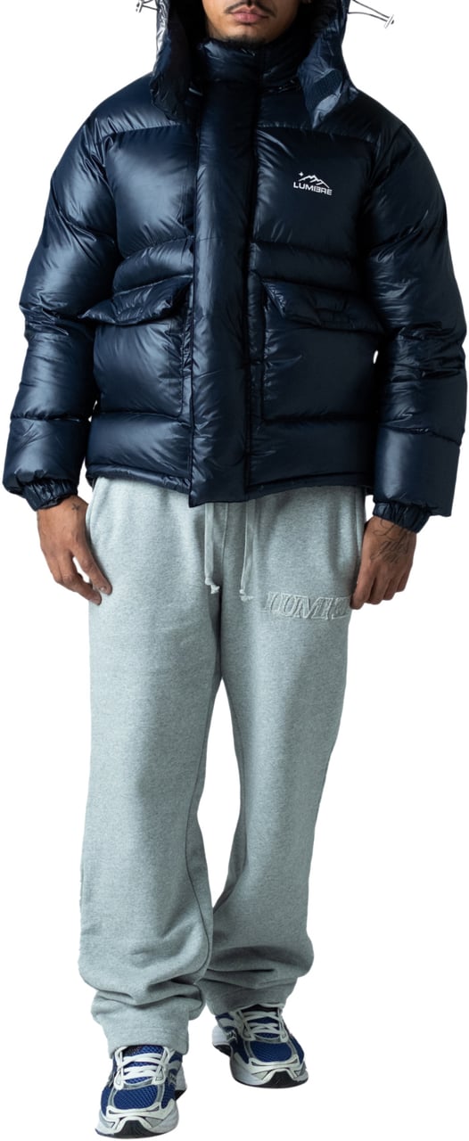 LUMI3RE Lumi-Tex Puffer Jacket Blue Blauw