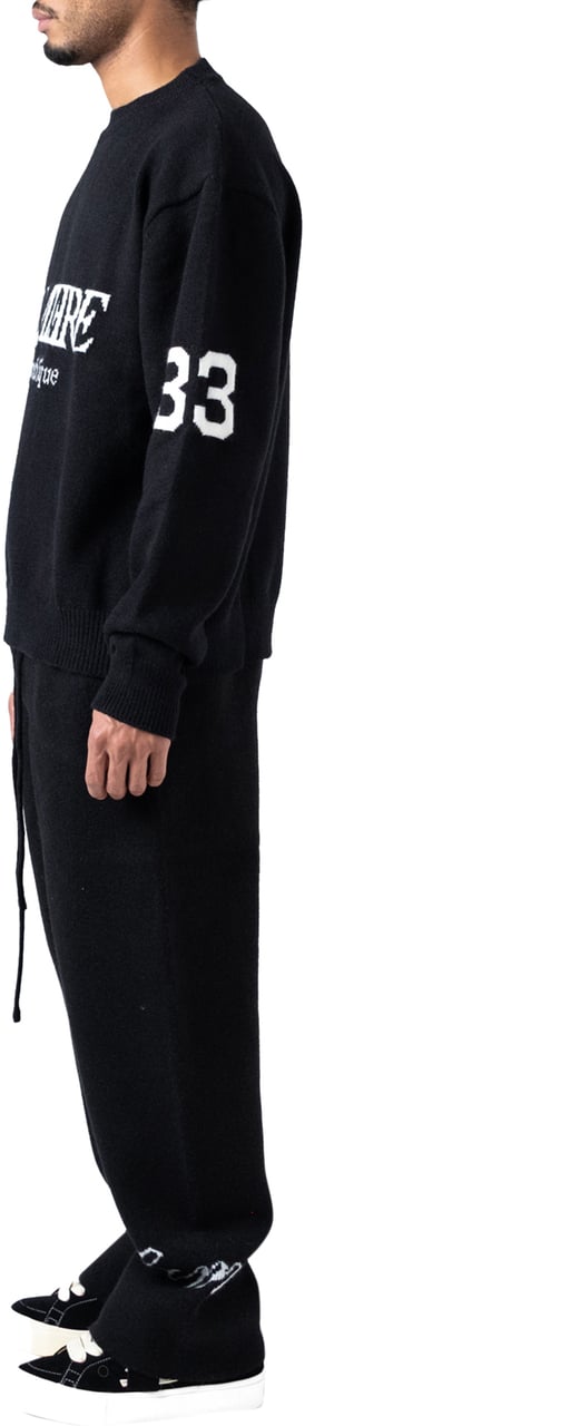 LUMI3RE Republique 1933 Knitted Crewneck Zwart