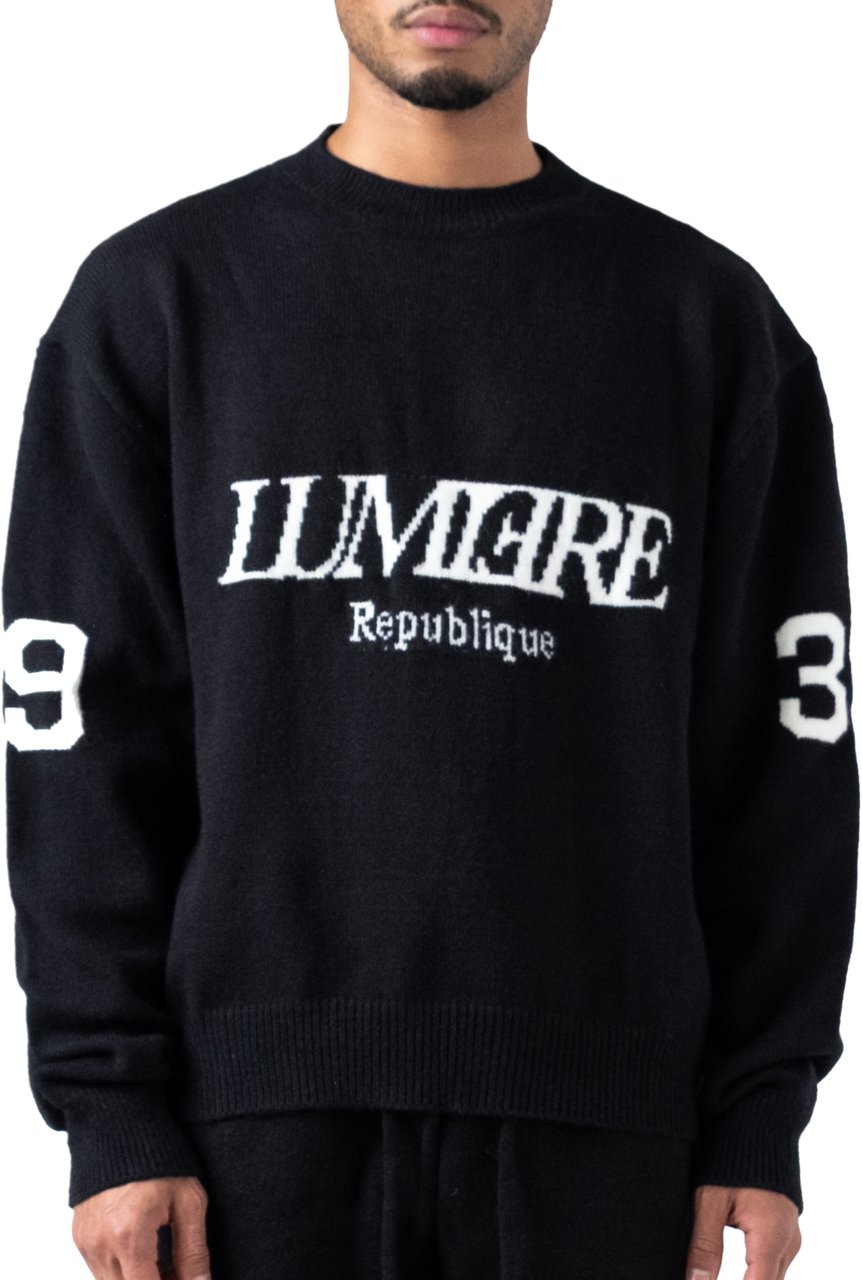 LUMI3RE Republique 1933 Knitted Crewneck Zwart