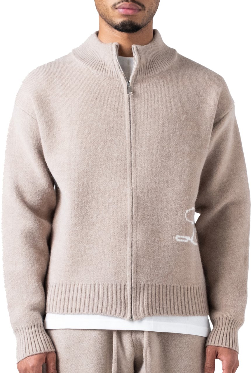 LUMI3RE The Lumi3re Cardigan Beige Beige