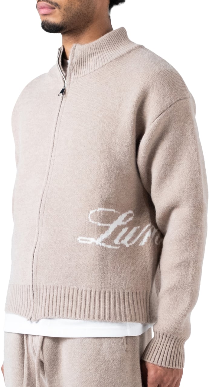 LUMI3RE The Lumi3re Cardigan Beige Beige