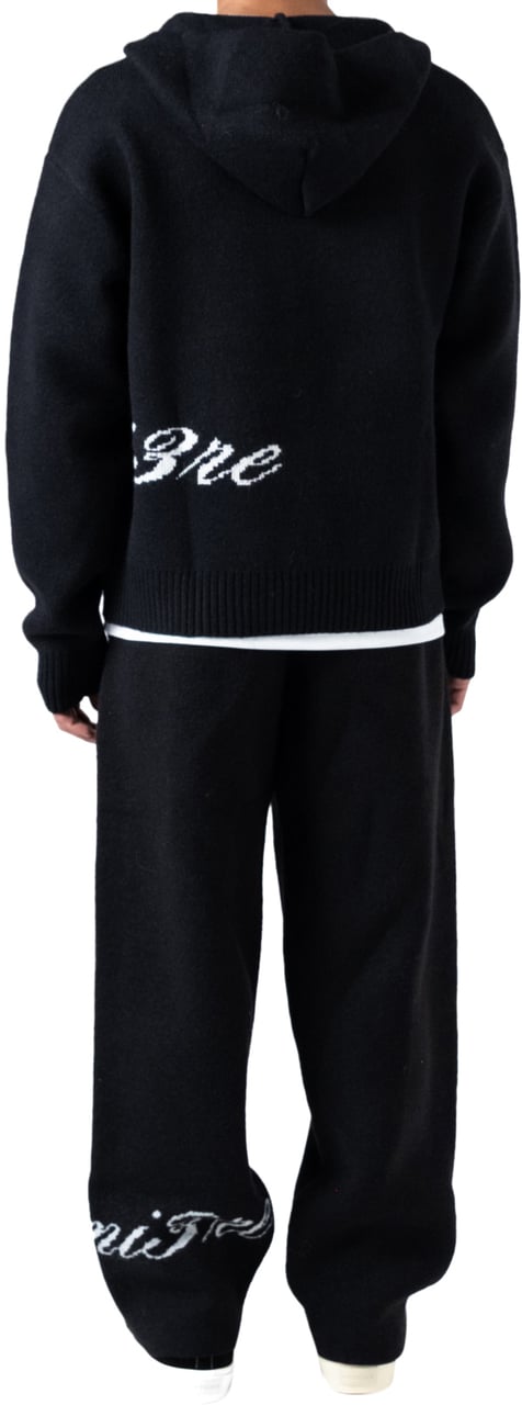 LUMI3RE The Lumi3re Zipper Hoodie Black Zwart