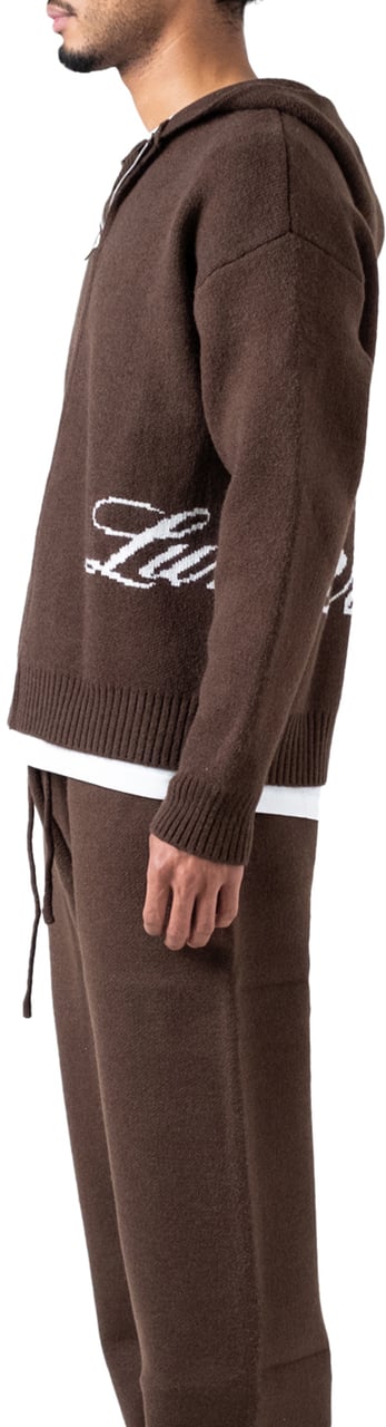 LUMI3RE The Lumi3re Knitted Pants Brown Bruin