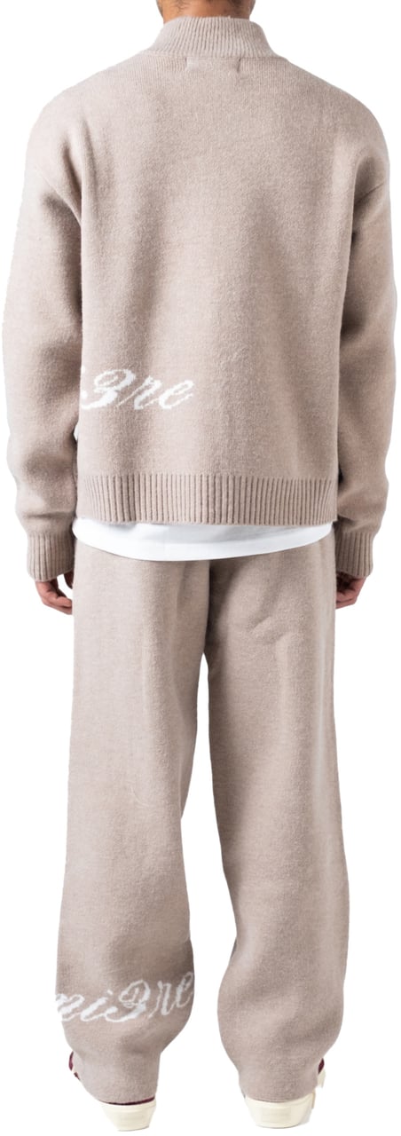 LUMI3RE The Lumi3re Knitted Pants Beige Beige