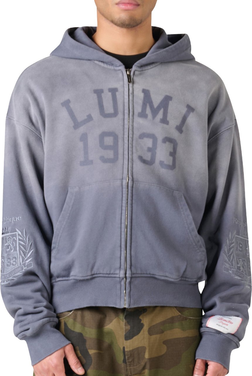 LUMI3RE Lumi 1933 Zip Up Hoodie Divers