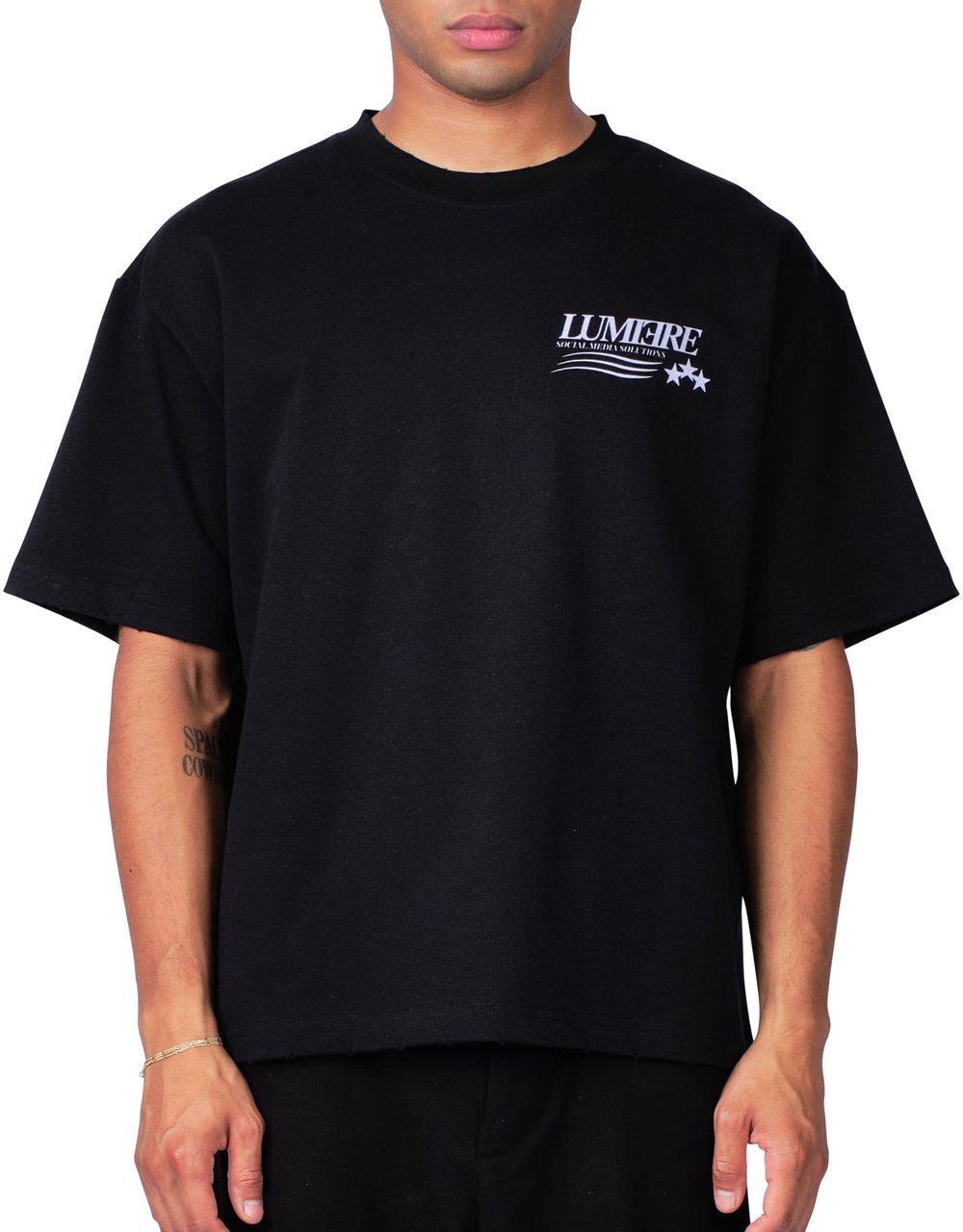 LUMI3RE Solutions T-shirt Black Zwart