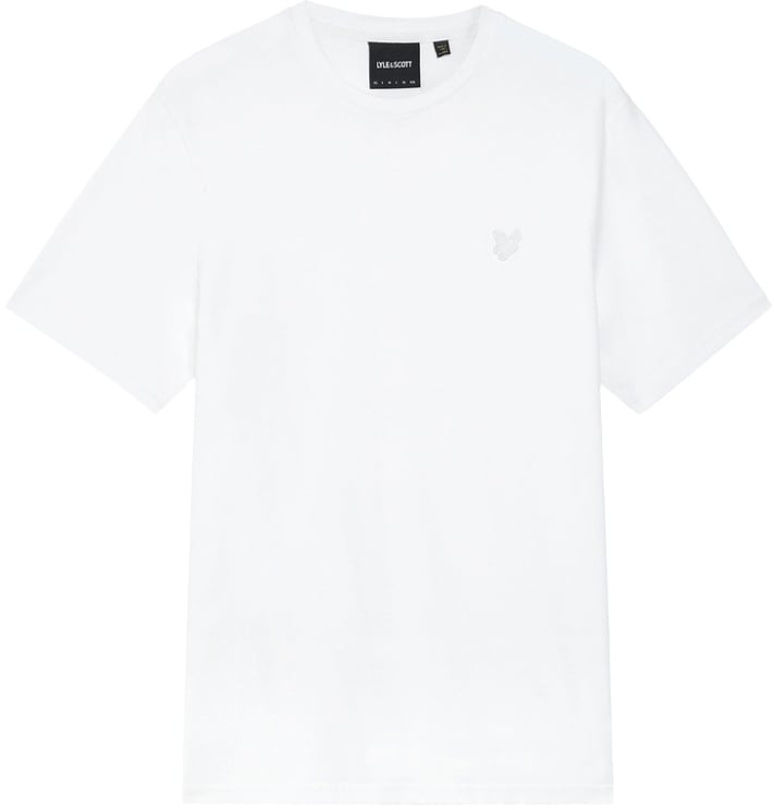 Lyle & Scott Lyle &amp; Scott Tonal Eagle T-Shirt Wit