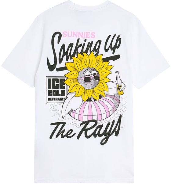 Lyle & Scott Lyle & Scott Sunnies Pool Bar Graphic T-Shirt Wit