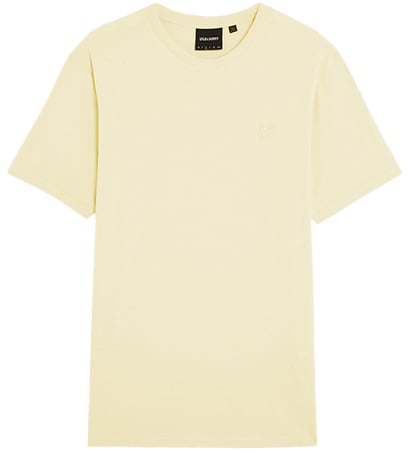 Lyle & Scott Lyle & Scott Plain T-Shirt Y033 Beige