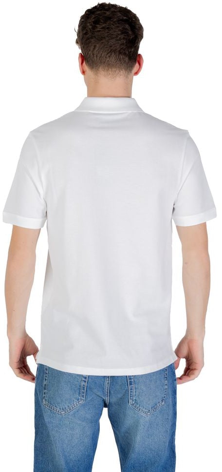 Lyle & Scott White Cotton Polo Shirt Wit