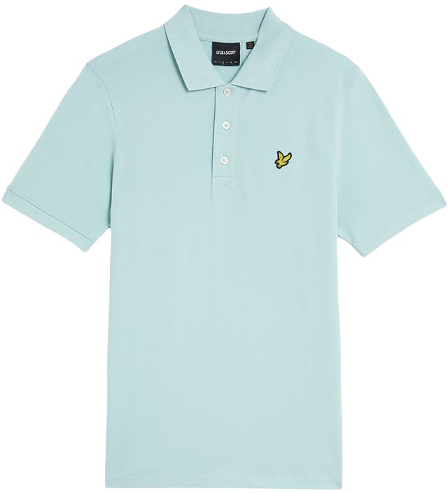 Lyle & Scott Plain Polo Shirt Blauw