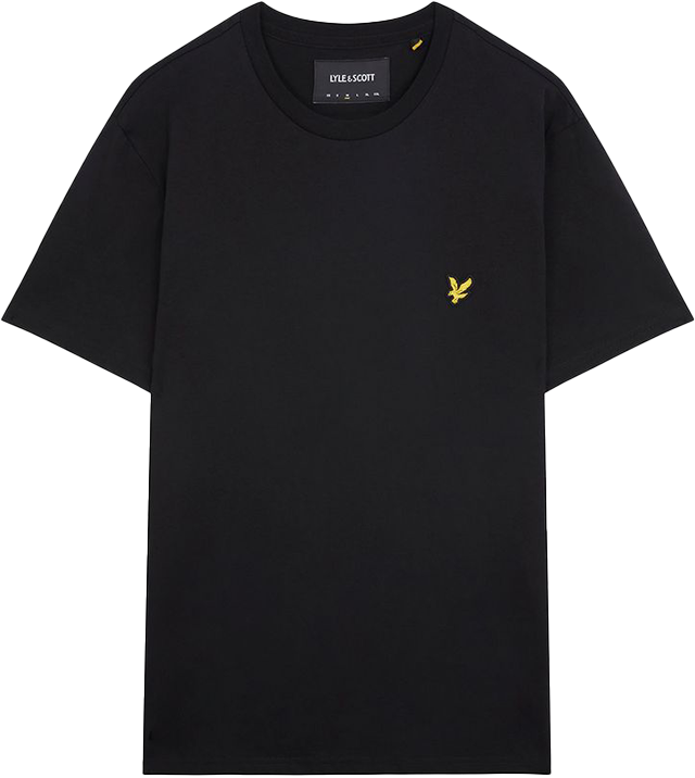 Lyle & Scott Lyle &amp; Scott Plain T-Shirt Zwart