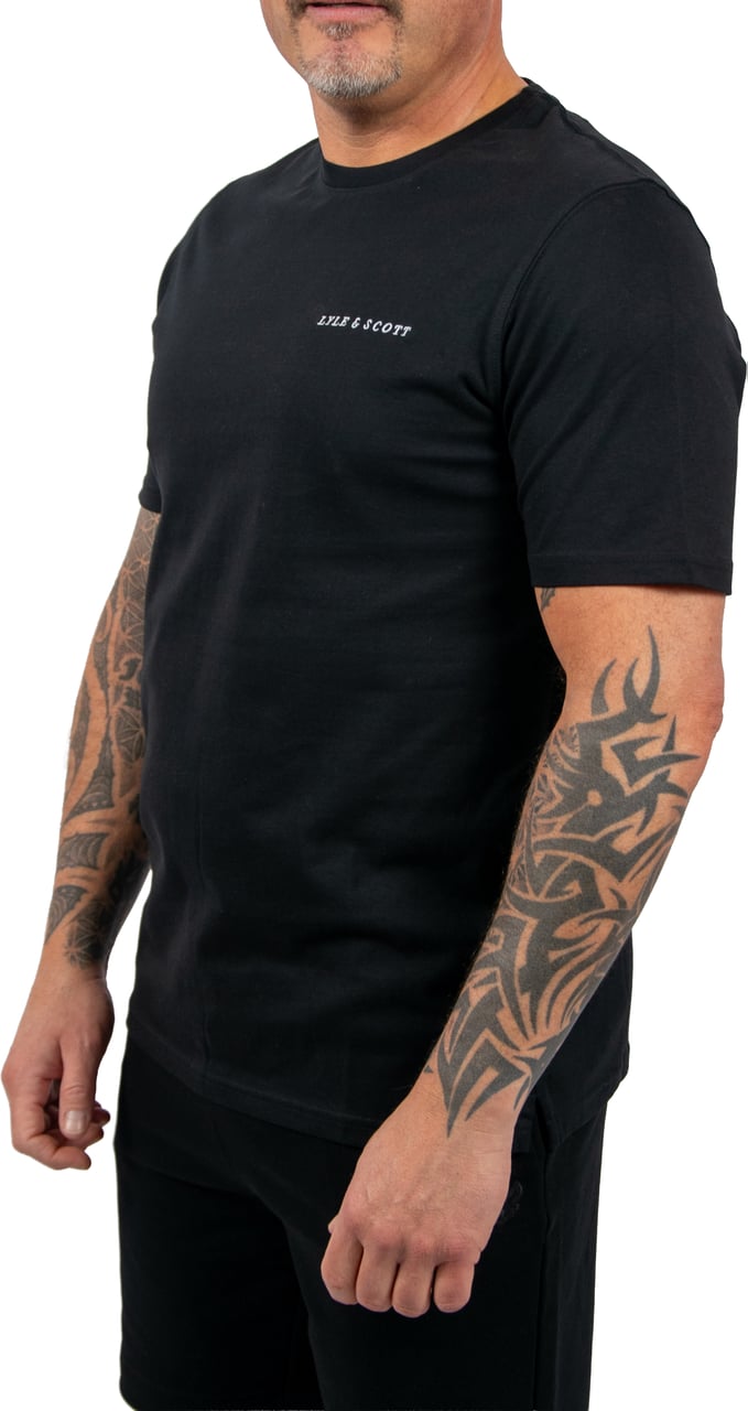 Lyle & Scott Script T-Shirt Zwart