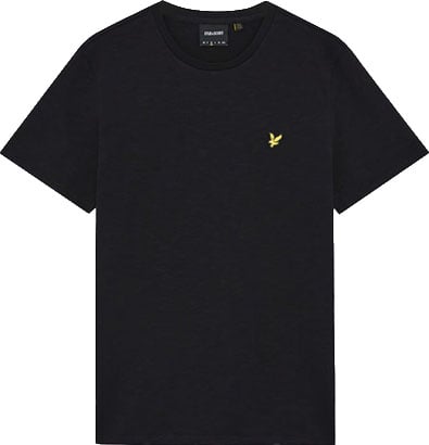 Lyle & Scott Fine Slub T-Shirt Zwart