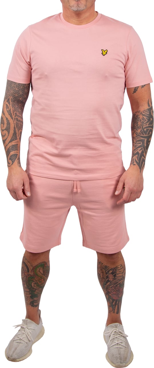 Lyle & Scott Plain T-Shirt Y120 Roze