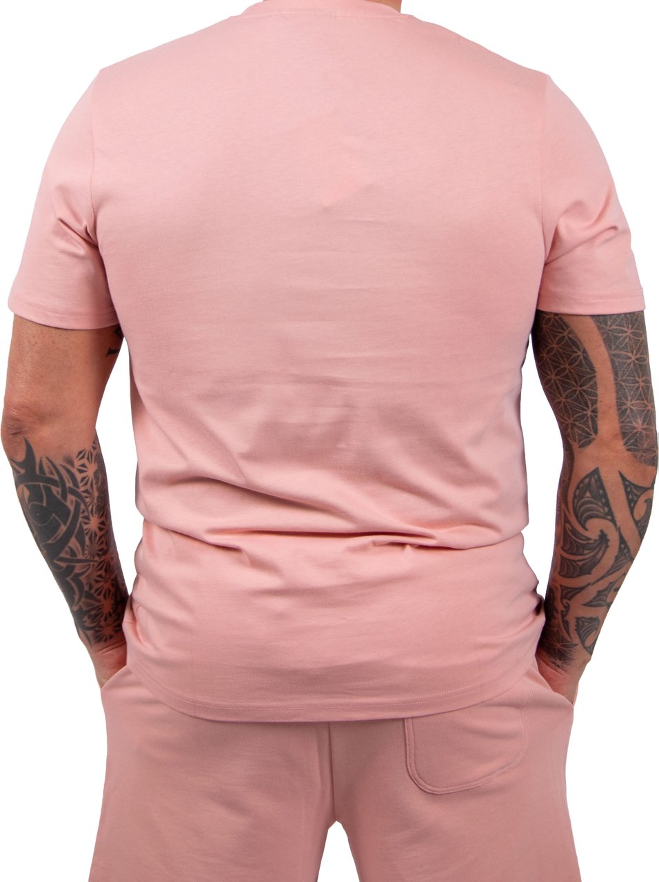 Lyle & Scott Plain T-Shirt Y120 Roze