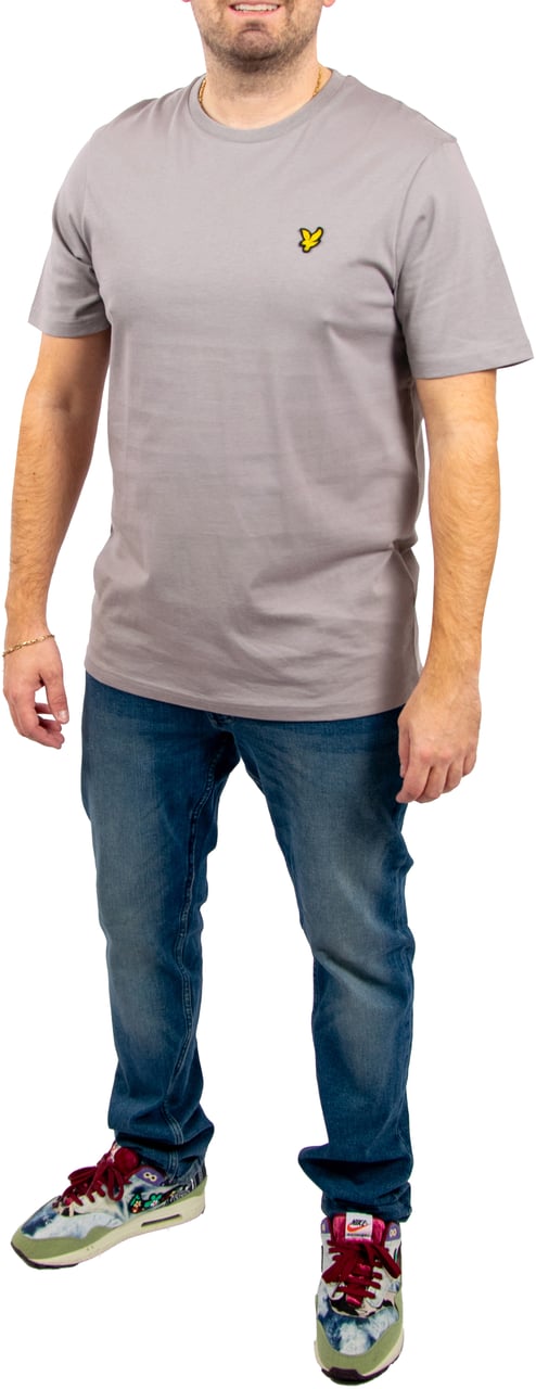 Lyle & Scott Lyle &amp; Scott Plain T-Shirt Grijs